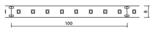 ERP 4,8W STRIP LED